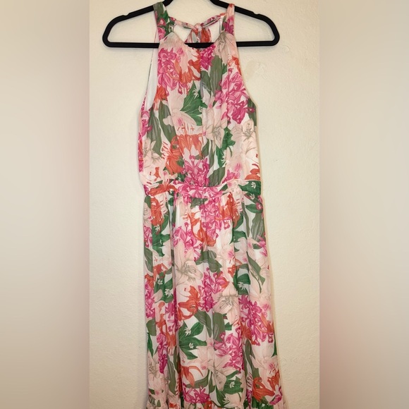 CeCe- Floral Long Maxi Dress Halter Neck - Size 6
Retail Price $175 - Picture 14 of 17